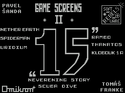 Game Screens II (19xx)(Software Rebels)